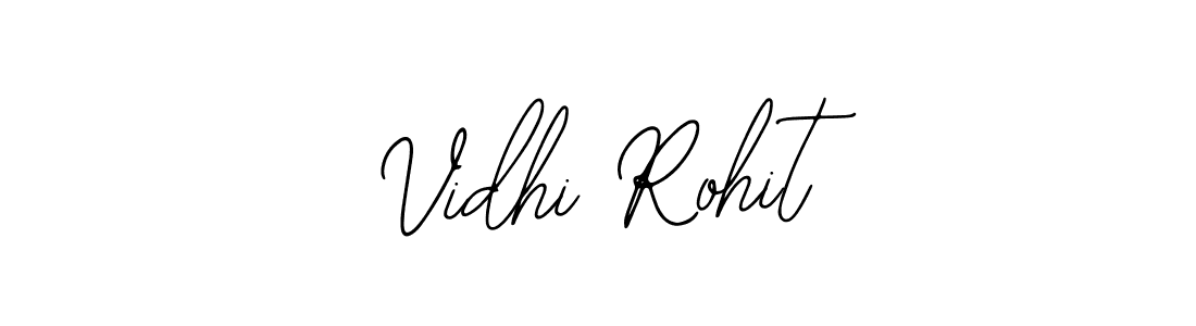 Vidhi Rohit stylish signature style. Best Handwritten Sign (Bearetta-2O07w) for my name. Handwritten Signature Collection Ideas for my name Vidhi Rohit. Vidhi Rohit signature style 12 images and pictures png