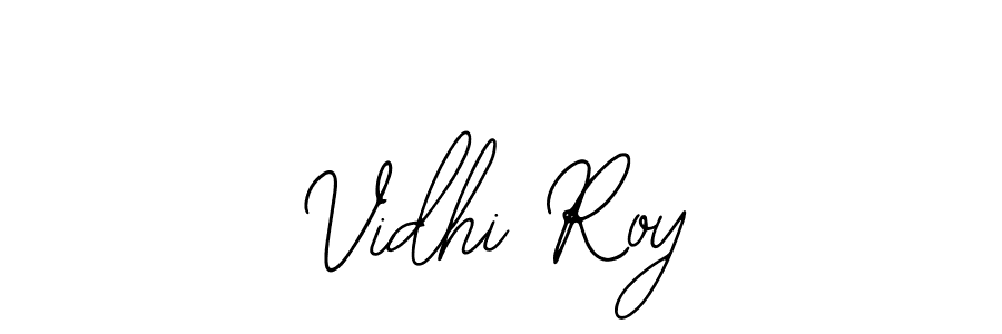 Design your own signature with our free online signature maker. With this signature software, you can create a handwritten (Bearetta-2O07w) signature for name Vidhi Roy. Vidhi Roy signature style 12 images and pictures png