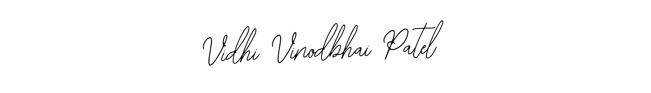 Also You can easily find your signature by using the search form. We will create Vidhi Vinodbhai Patel name handwritten signature images for you free of cost using Bearetta-2O07w sign style. Vidhi Vinodbhai Patel signature style 12 images and pictures png