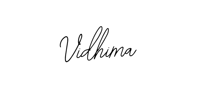 Vidhima stylish signature style. Best Handwritten Sign (Bearetta-2O07w) for my name. Handwritten Signature Collection Ideas for my name Vidhima. Vidhima signature style 12 images and pictures png
