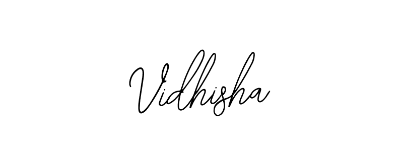 if you are searching for the best signature style for your name Vidhisha. so please give up your signature search. here we have designed multiple signature styles  using Bearetta-2O07w. Vidhisha signature style 12 images and pictures png