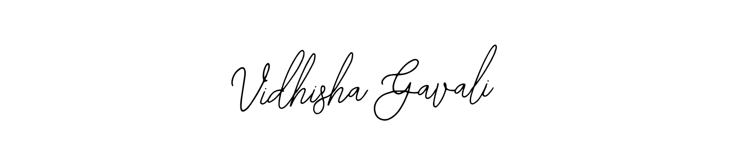 Also we have Vidhisha Gavali name is the best signature style. Create professional handwritten signature collection using Bearetta-2O07w autograph style. Vidhisha Gavali signature style 12 images and pictures png