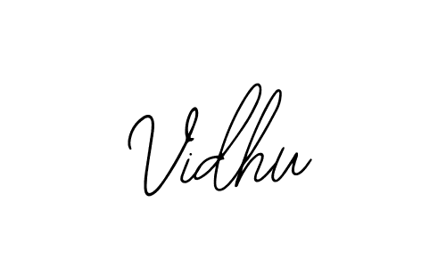 Also we have Vidhu name is the best signature style. Create professional handwritten signature collection using Bearetta-2O07w autograph style. Vidhu signature style 12 images and pictures png