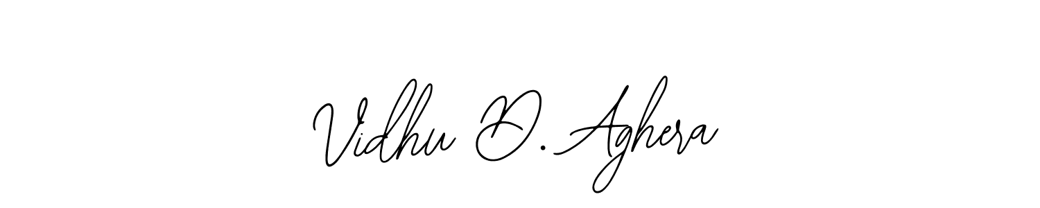 Create a beautiful signature design for name Vidhu D. Aghera. With this signature (Bearetta-2O07w) fonts, you can make a handwritten signature for free. Vidhu D. Aghera signature style 12 images and pictures png