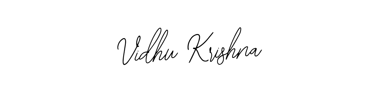 Also You can easily find your signature by using the search form. We will create Vidhu Krishna name handwritten signature images for you free of cost using Bearetta-2O07w sign style. Vidhu Krishna signature style 12 images and pictures png