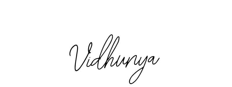 Here are the top 10 professional signature styles for the name Vidhunya. These are the best autograph styles you can use for your name. Vidhunya signature style 12 images and pictures png