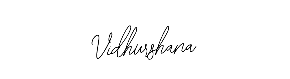 Make a beautiful signature design for name Vidhurshana. Use this online signature maker to create a handwritten signature for free. Vidhurshana signature style 12 images and pictures png