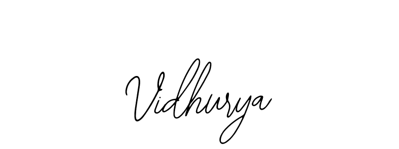 The best way (Bearetta-2O07w) to make a short signature is to pick only two or three words in your name. The name Vidhurya include a total of six letters. For converting this name. Vidhurya signature style 12 images and pictures png