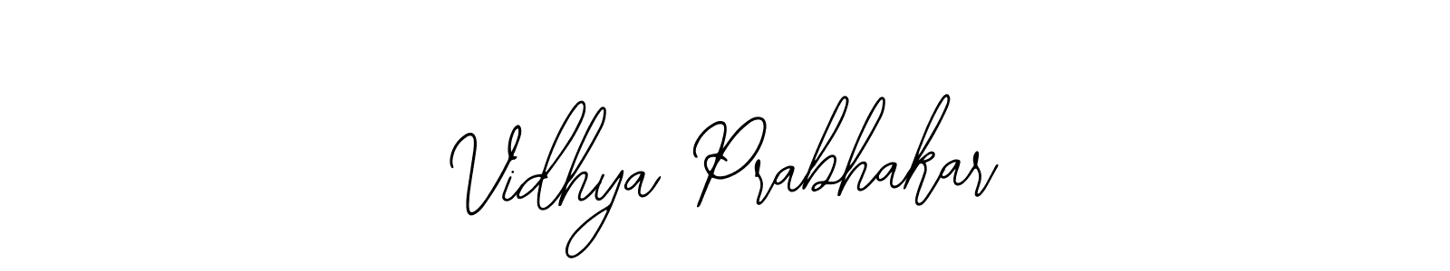 See photos of Vidhya Prabhakar official signature by Spectra . Check more albums & portfolios. Read reviews & check more about Bearetta-2O07w font. Vidhya Prabhakar signature style 12 images and pictures png