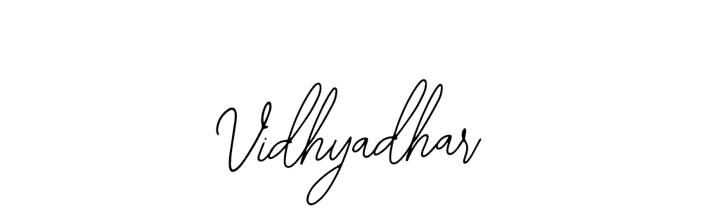 Use a signature maker to create a handwritten signature online. With this signature software, you can design (Bearetta-2O07w) your own signature for name Vidhyadhar. Vidhyadhar signature style 12 images and pictures png