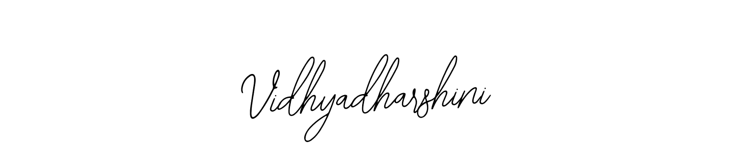 Make a beautiful signature design for name Vidhyadharshini. Use this online signature maker to create a handwritten signature for free. Vidhyadharshini signature style 12 images and pictures png