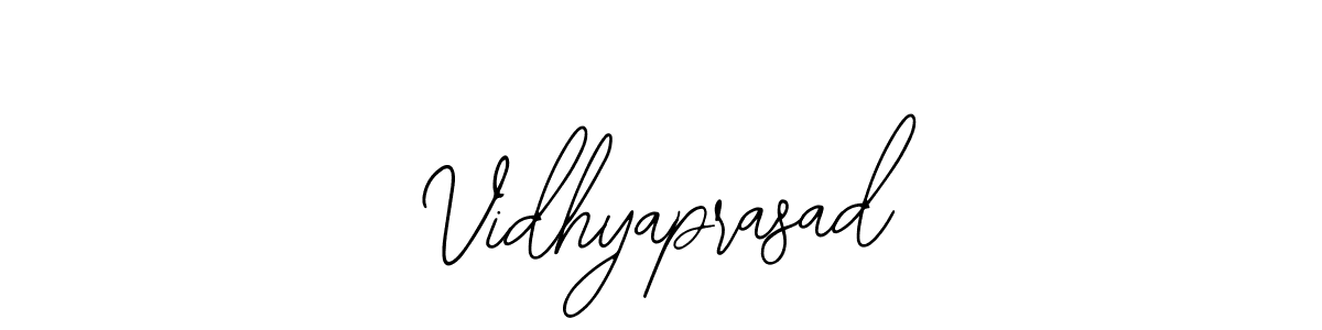The best way (Bearetta-2O07w) to make a short signature is to pick only two or three words in your name. The name Vidhyaprasad include a total of six letters. For converting this name. Vidhyaprasad signature style 12 images and pictures png