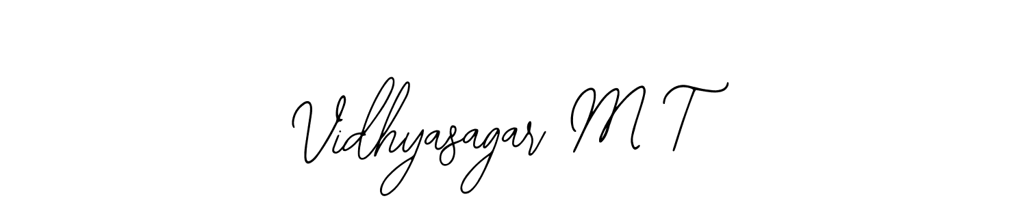 It looks lik you need a new signature style for name Vidhyasagar M T. Design unique handwritten (Bearetta-2O07w) signature with our free signature maker in just a few clicks. Vidhyasagar M T signature style 12 images and pictures png