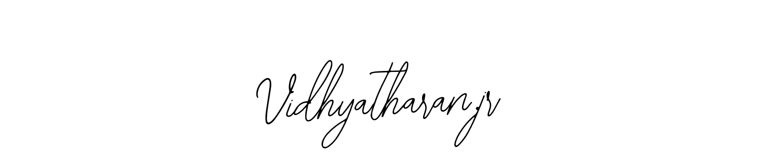 Similarly Bearetta-2O07w is the best handwritten signature design. Signature creator online .You can use it as an online autograph creator for name Vidhyatharan.jr. Vidhyatharan.jr signature style 12 images and pictures png