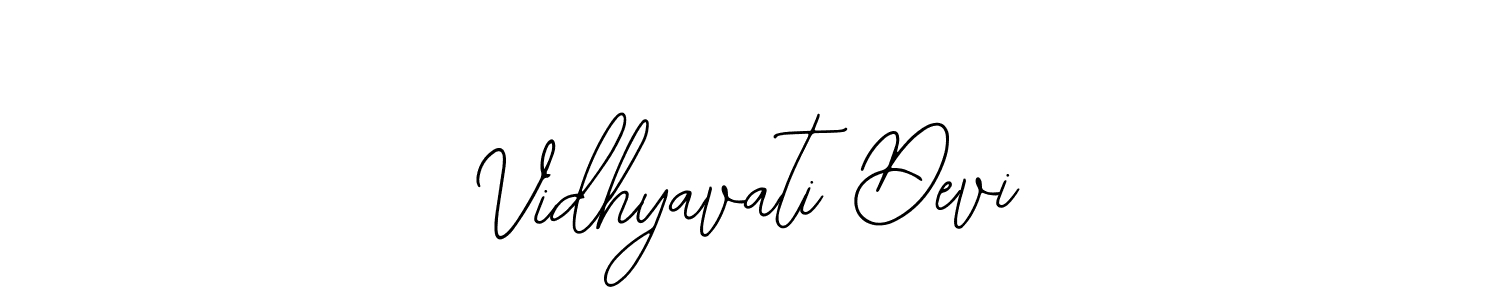 You should practise on your own different ways (Bearetta-2O07w) to write your name (Vidhyavati Devi) in signature. don't let someone else do it for you. Vidhyavati Devi signature style 12 images and pictures png