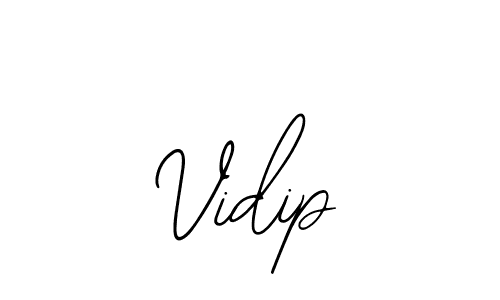 Also You can easily find your signature by using the search form. We will create Vidip name handwritten signature images for you free of cost using Bearetta-2O07w sign style. Vidip signature style 12 images and pictures png