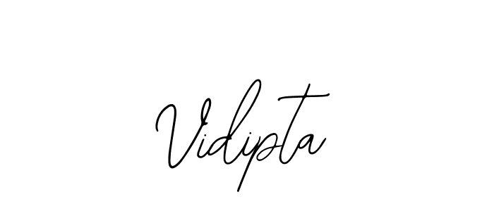You can use this online signature creator to create a handwritten signature for the name Vidipta. This is the best online autograph maker. Vidipta signature style 12 images and pictures png