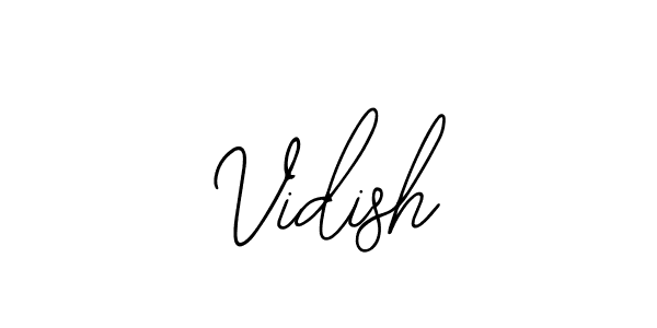Similarly Bearetta-2O07w is the best handwritten signature design. Signature creator online .You can use it as an online autograph creator for name Vidish. Vidish signature style 12 images and pictures png