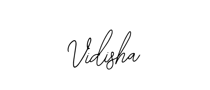 Design your own signature with our free online signature maker. With this signature software, you can create a handwritten (Bearetta-2O07w) signature for name Vidisha. Vidisha signature style 12 images and pictures png