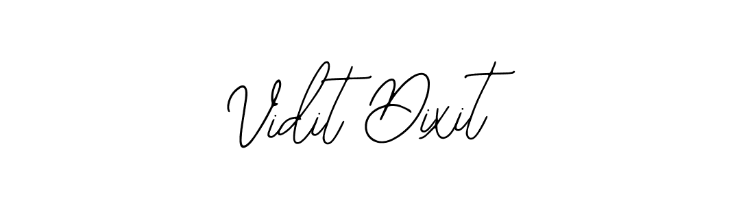 How to make Vidit Dixit signature? Bearetta-2O07w is a professional autograph style. Create handwritten signature for Vidit Dixit name. Vidit Dixit signature style 12 images and pictures png