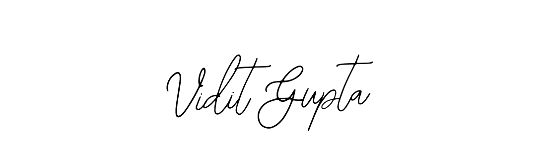 Create a beautiful signature design for name Vidit Gupta. With this signature (Bearetta-2O07w) fonts, you can make a handwritten signature for free. Vidit Gupta signature style 12 images and pictures png