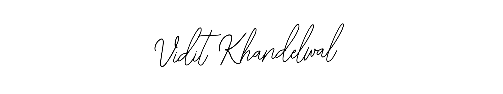 Make a beautiful signature design for name Vidit Khandelwal. With this signature (Bearetta-2O07w) style, you can create a handwritten signature for free. Vidit Khandelwal signature style 12 images and pictures png