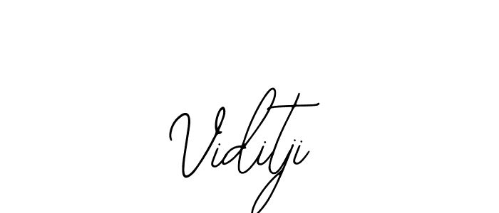 How to Draw Viditji signature style? Bearetta-2O07w is a latest design signature styles for name Viditji. Viditji signature style 12 images and pictures png