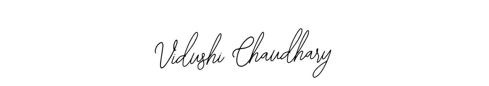 How to make Vidushi Chaudhary signature? Bearetta-2O07w is a professional autograph style. Create handwritten signature for Vidushi Chaudhary name. Vidushi Chaudhary signature style 12 images and pictures png