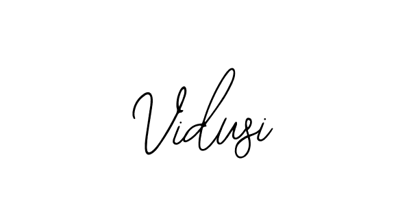 Create a beautiful signature design for name Vidusi. With this signature (Bearetta-2O07w) fonts, you can make a handwritten signature for free. Vidusi signature style 12 images and pictures png