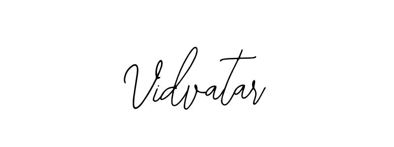 How to make Vidvatar signature? Bearetta-2O07w is a professional autograph style. Create handwritten signature for Vidvatar name. Vidvatar signature style 12 images and pictures png