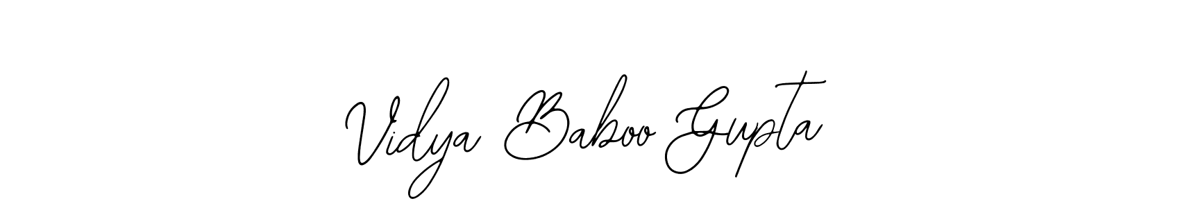 Check out images of Autograph of Vidya Baboo Gupta name. Actor Vidya Baboo Gupta Signature Style. Bearetta-2O07w is a professional sign style online. Vidya Baboo Gupta signature style 12 images and pictures png