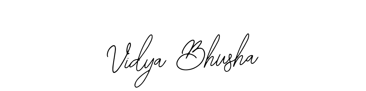 Also we have Vidya Bhusha name is the best signature style. Create professional handwritten signature collection using Bearetta-2O07w autograph style. Vidya Bhusha signature style 12 images and pictures png