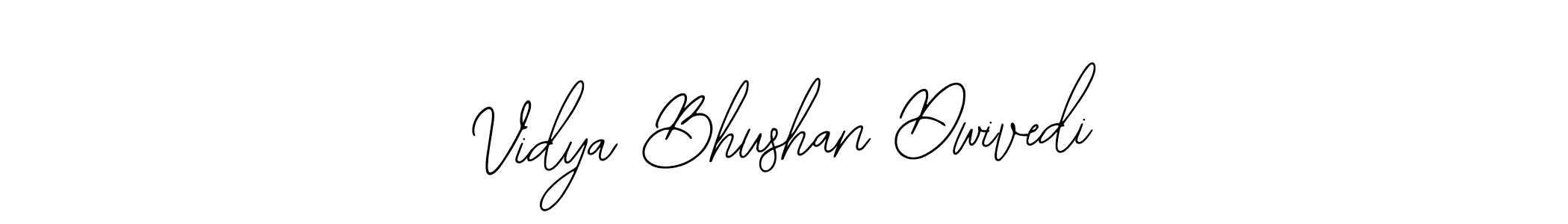 How to make Vidya Bhushan Dwivedi name signature. Use Bearetta-2O07w style for creating short signs online. This is the latest handwritten sign. Vidya Bhushan Dwivedi signature style 12 images and pictures png