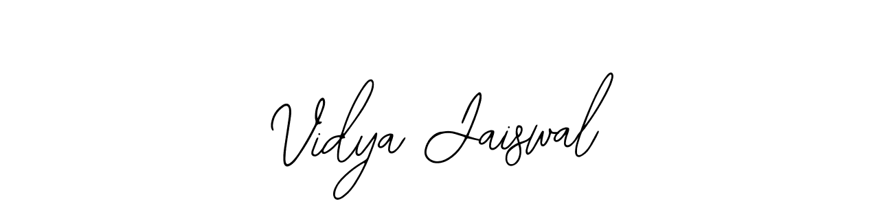 Make a beautiful signature design for name Vidya Jaiswal. Use this online signature maker to create a handwritten signature for free. Vidya Jaiswal signature style 12 images and pictures png