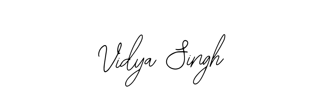 Create a beautiful signature design for name Vidya Singh. With this signature (Bearetta-2O07w) fonts, you can make a handwritten signature for free. Vidya Singh signature style 12 images and pictures png