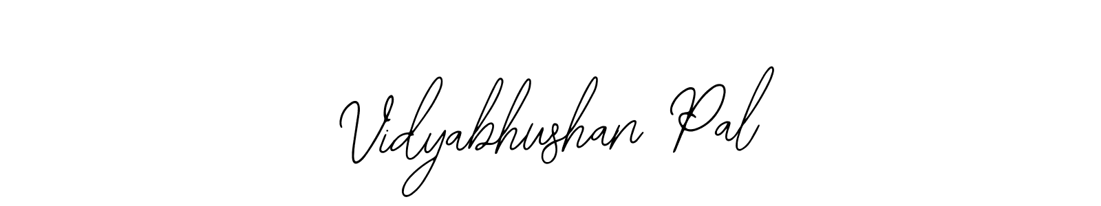 Bearetta-2O07w is a professional signature style that is perfect for those who want to add a touch of class to their signature. It is also a great choice for those who want to make their signature more unique. Get Vidyabhushan Pal name to fancy signature for free. Vidyabhushan Pal signature style 12 images and pictures png