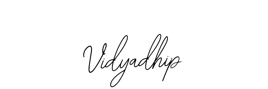 if you are searching for the best signature style for your name Vidyadhip. so please give up your signature search. here we have designed multiple signature styles  using Bearetta-2O07w. Vidyadhip signature style 12 images and pictures png