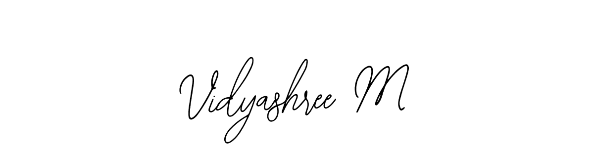 Similarly Bearetta-2O07w is the best handwritten signature design. Signature creator online .You can use it as an online autograph creator for name Vidyashree M. Vidyashree M signature style 12 images and pictures png