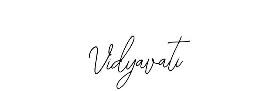 Also You can easily find your signature by using the search form. We will create Vidyavati name handwritten signature images for you free of cost using Bearetta-2O07w sign style. Vidyavati signature style 12 images and pictures png