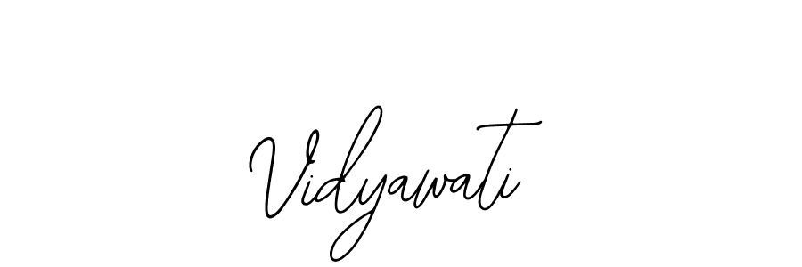 Also we have Vidyawati name is the best signature style. Create professional handwritten signature collection using Bearetta-2O07w autograph style. Vidyawati signature style 12 images and pictures png
