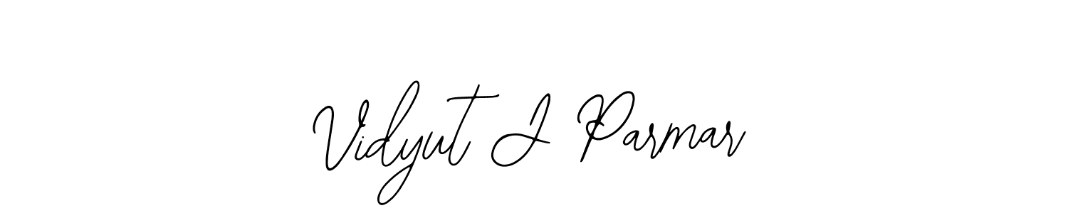 Make a beautiful signature design for name Vidyut J Parmar. With this signature (Bearetta-2O07w) style, you can create a handwritten signature for free. Vidyut J Parmar signature style 12 images and pictures png