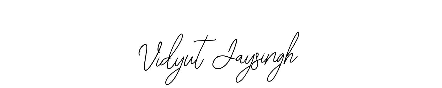 The best way (Bearetta-2O07w) to make a short signature is to pick only two or three words in your name. The name Vidyut Jaysingh include a total of six letters. For converting this name. Vidyut Jaysingh signature style 12 images and pictures png