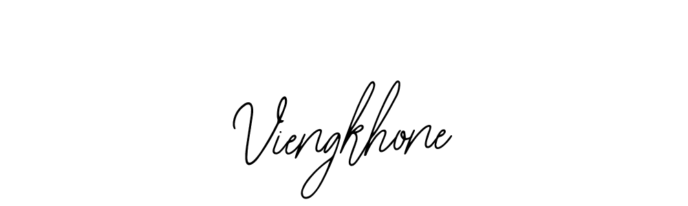 Also we have Viengkhone name is the best signature style. Create professional handwritten signature collection using Bearetta-2O07w autograph style. Viengkhone signature style 12 images and pictures png