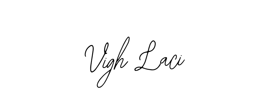 if you are searching for the best signature style for your name Vigh Laci. so please give up your signature search. here we have designed multiple signature styles  using Bearetta-2O07w. Vigh Laci signature style 12 images and pictures png