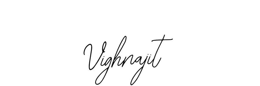Use a signature maker to create a handwritten signature online. With this signature software, you can design (Bearetta-2O07w) your own signature for name Vighnajit. Vighnajit signature style 12 images and pictures png