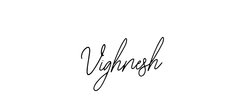 Make a beautiful signature design for name Vighnesh. With this signature (Bearetta-2O07w) style, you can create a handwritten signature for free. Vighnesh signature style 12 images and pictures png