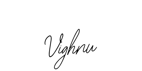 Also You can easily find your signature by using the search form. We will create Vighnu name handwritten signature images for you free of cost using Bearetta-2O07w sign style. Vighnu signature style 12 images and pictures png