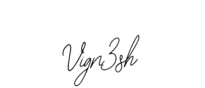 It looks lik you need a new signature style for name Vign3sh. Design unique handwritten (Bearetta-2O07w) signature with our free signature maker in just a few clicks. Vign3sh signature style 12 images and pictures png