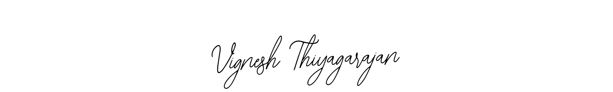 if you are searching for the best signature style for your name Vignesh Thiyagarajan. so please give up your signature search. here we have designed multiple signature styles  using Bearetta-2O07w. Vignesh Thiyagarajan signature style 12 images and pictures png