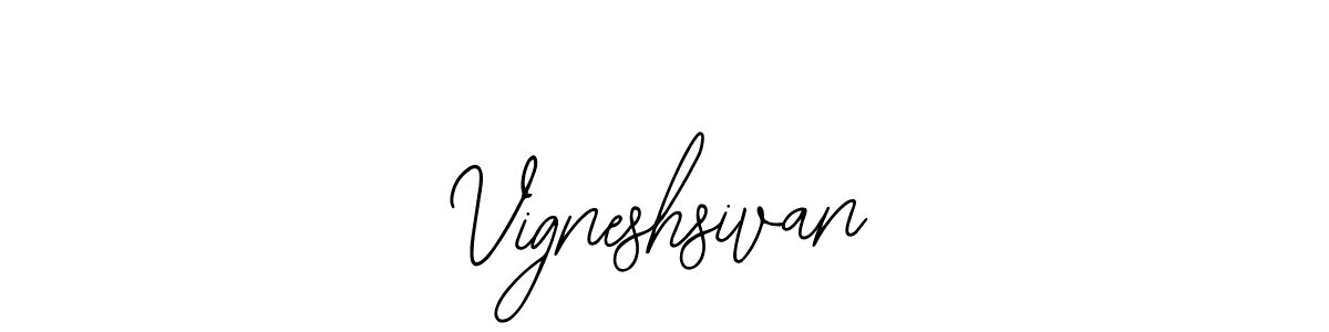 Also we have Vigneshsivan name is the best signature style. Create professional handwritten signature collection using Bearetta-2O07w autograph style. Vigneshsivan signature style 12 images and pictures png